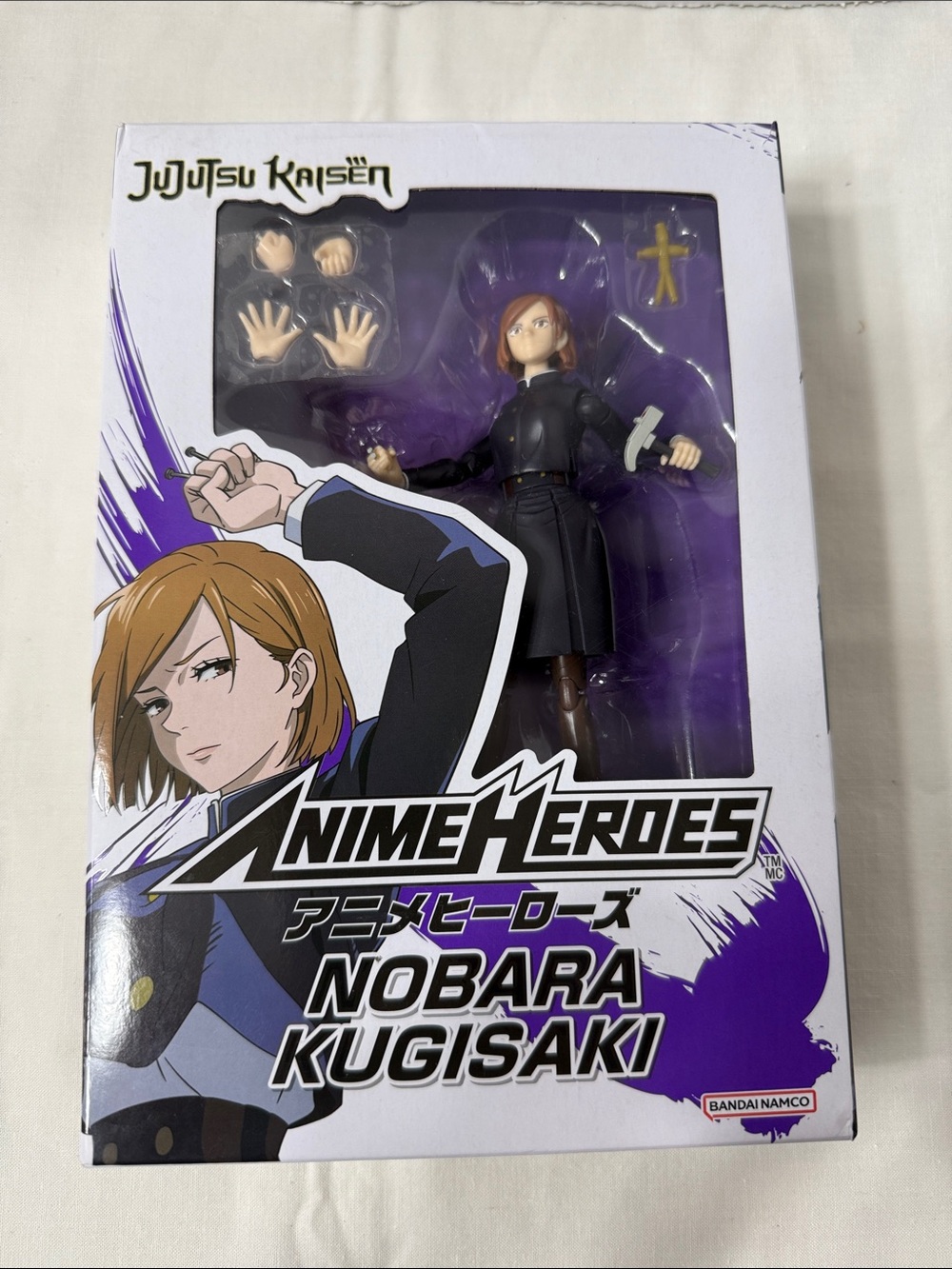 Bandai Anime Heroes Jujutsu Kaisen Nobara  Kugisaki Action Figure